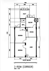 Blk 128 Lorong 1 Toa Payoh (Toa Payoh), HDB 3 Rooms #595096291